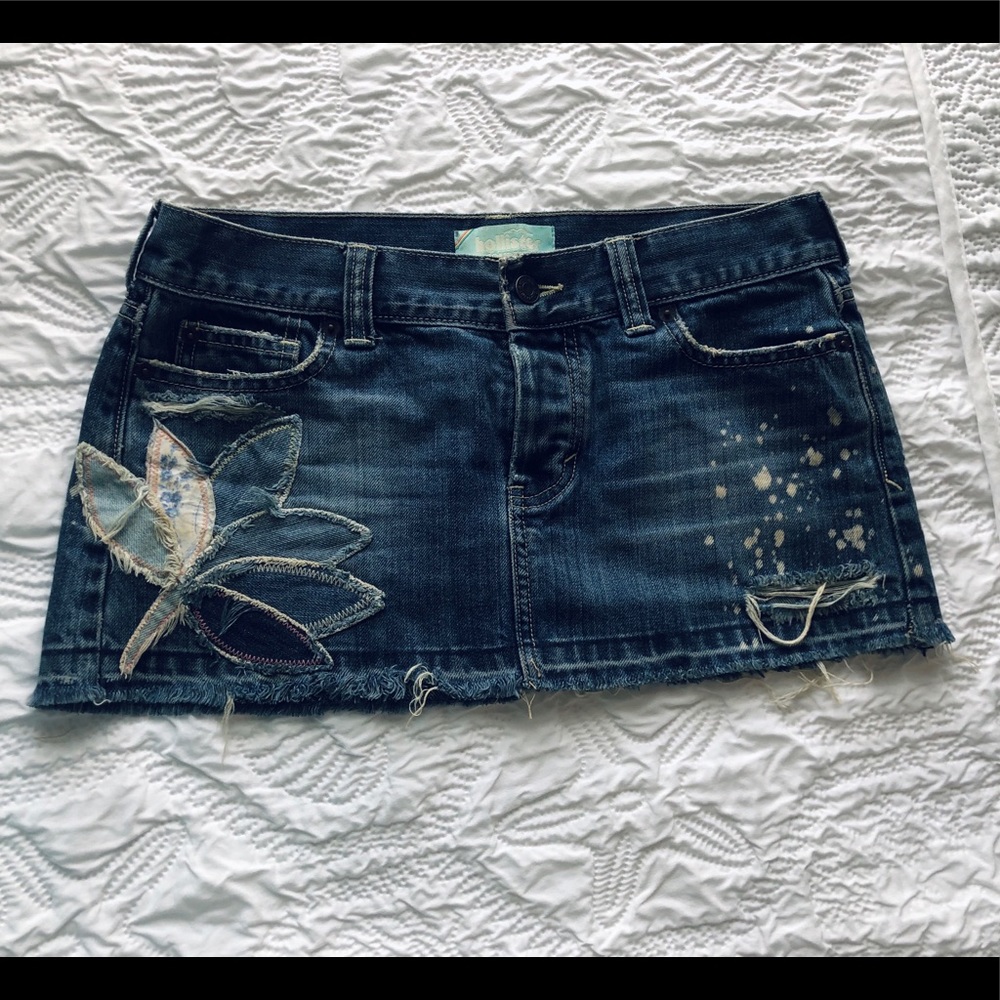 Hollister vintage Jean Skirt